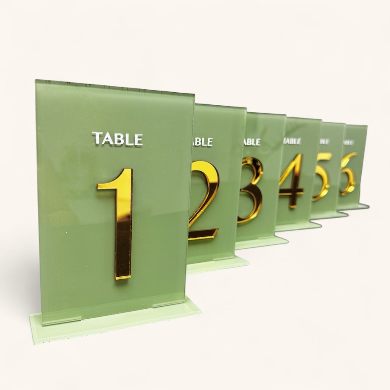 Table Numbers