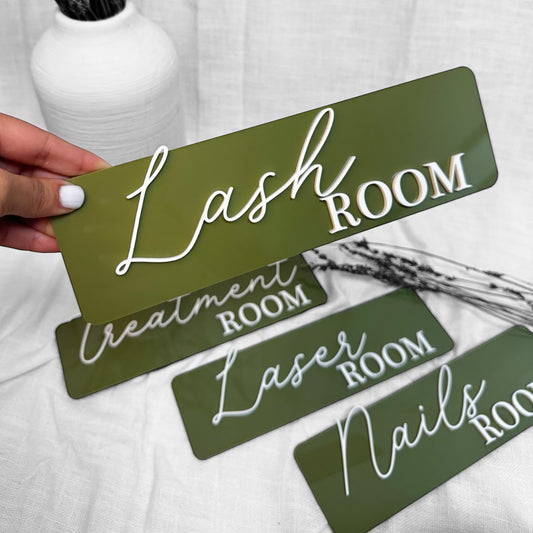 Beauty Salon Door Sign