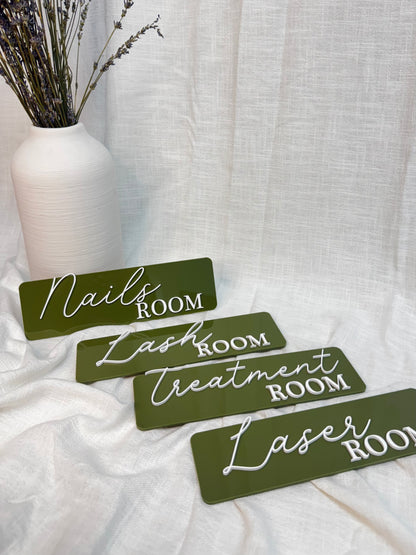 Beauty Salon Door Sign