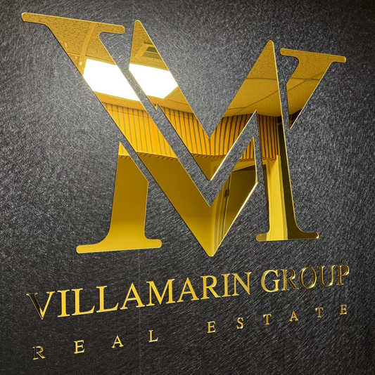 Acrylic Cut Out Sign, Peel and Stick