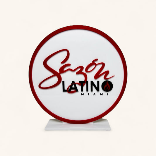 Acrylic Custom Table Sign