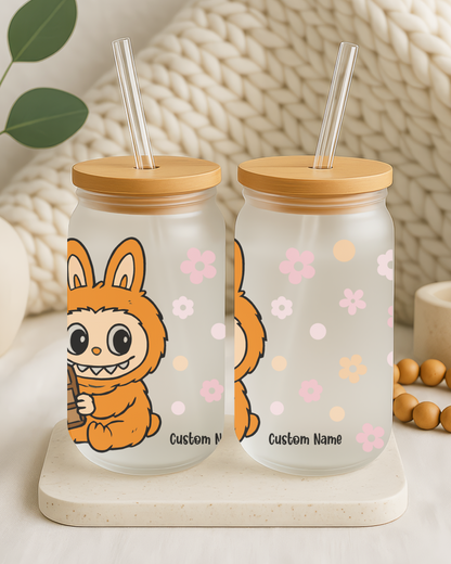 CUSTOM NAME Glass 16Oz - Sublimate
